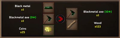 A multi-item trade with quality on both sides