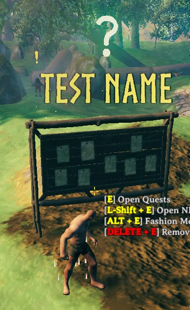 Talk quest marker