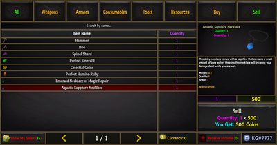 Marketplace buy panel