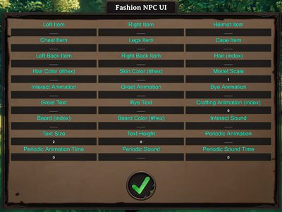 Fashion panel